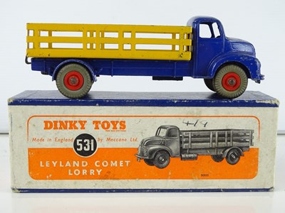 Lot 159 - A DINKY Toys 531 Leyland Comet Lorry - blue...