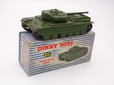 Lot 164 - A DINKY Toys 651 - Centurion Tank - G in G box