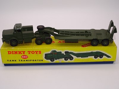 Lot 165 - A DINKY Toys 660 - Tank Transporter - Second...