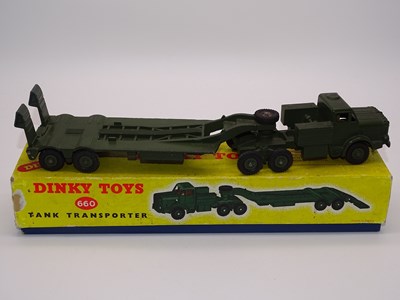 Lot 165 - A DINKY Toys 660 - Tank Transporter - Second...