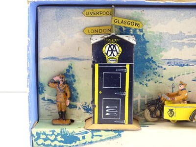 Lot 174 - A DINKY Toys pre-war 44 AA Gift Set comprising...