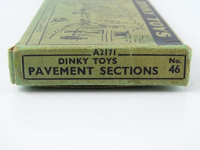 Lot 175 - A DINKY Toys Pre-War 46 Pavement Set (contents...