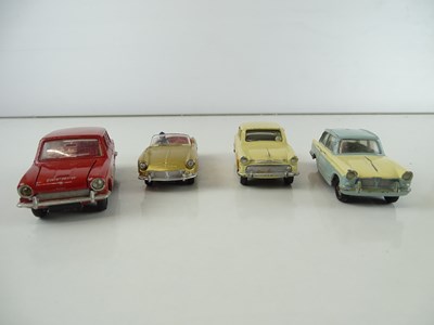 Lot 177 - A group of DINKY Cars from the 1960s...
