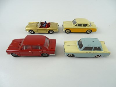 Lot 177 - A group of DINKY Cars from the 1960s...