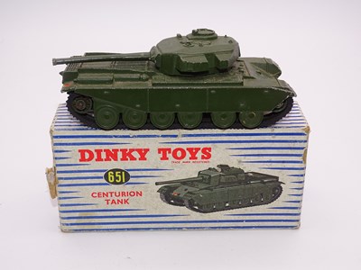 Lot 178 - A DINKY Toys 651 - Centurion Tank - G in...