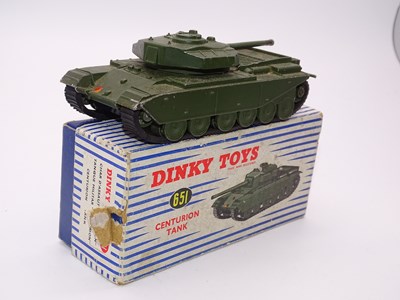 Lot 178 - A DINKY Toys 651 - Centurion Tank - G in...