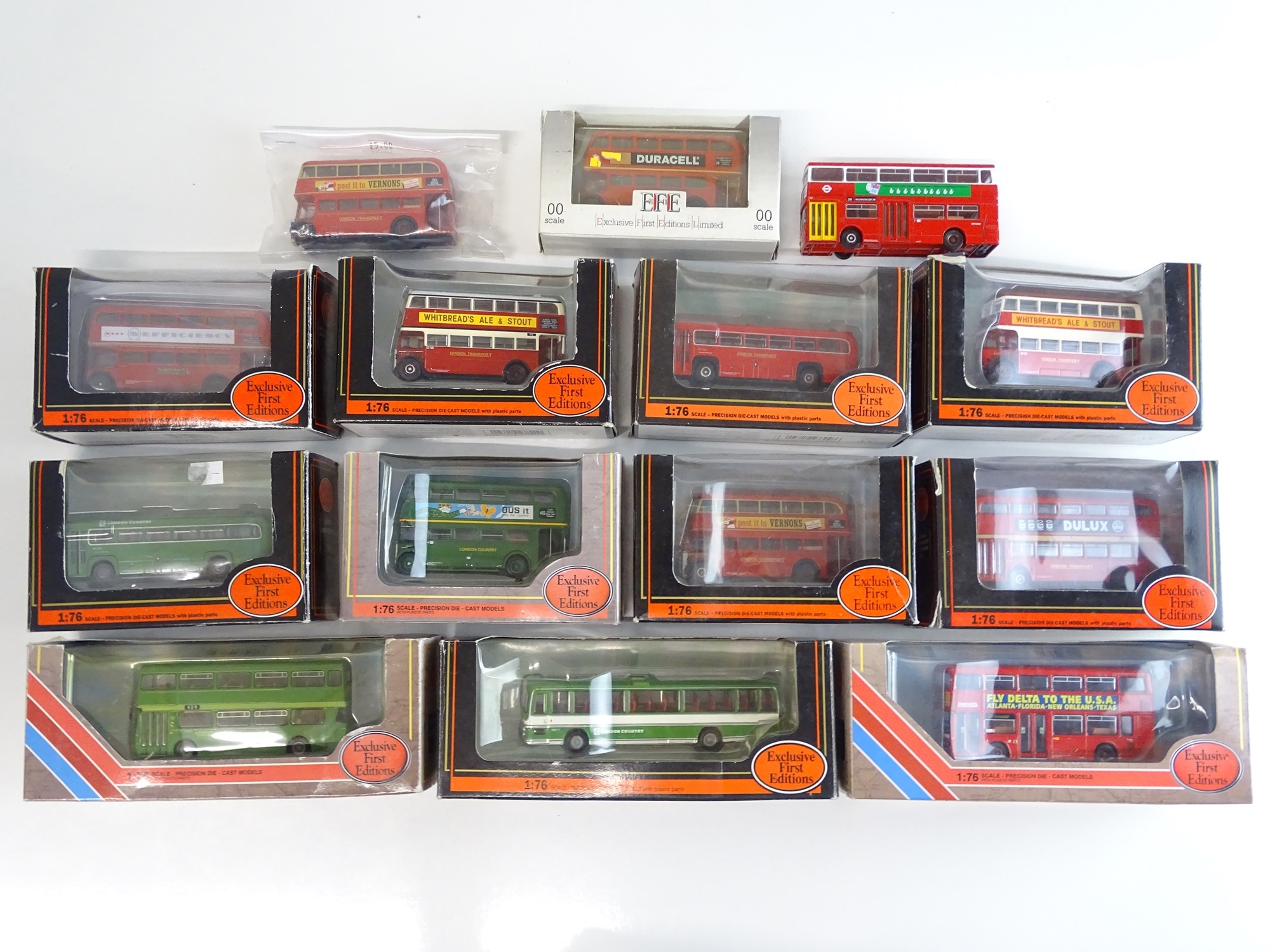 Lot 18 - A group of EFE buses - all London Transport