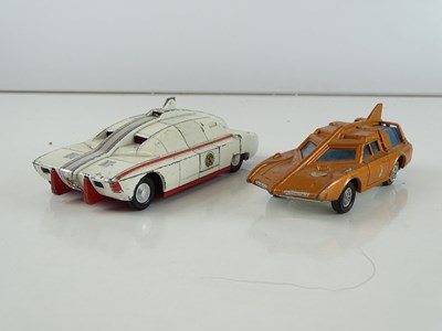 Lot 188 - A pair of DINKY TOYS Captain Scarlet items...