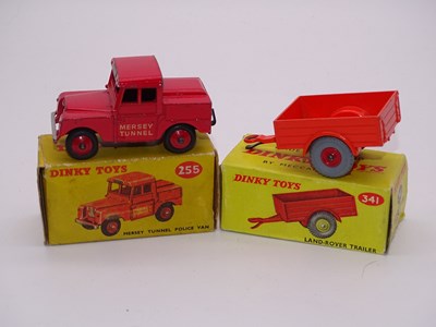 Lot 189 - A pair of DINKY Toys comprising a 255 Mersey...
