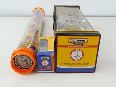 Lot 195 - A group of MATCHBOX limited edition cars and...