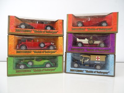 Lot 62 - A small mixed group of MATCHBOX Models of...