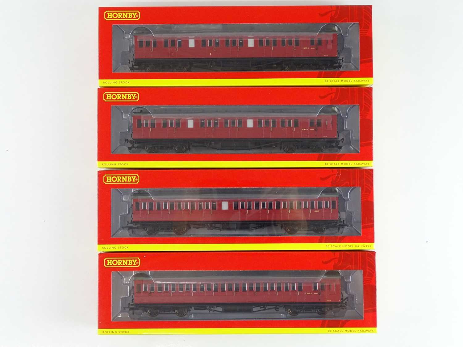 Lot 504 - A group of HORNBY ex-LSWR non-corridor coaches...