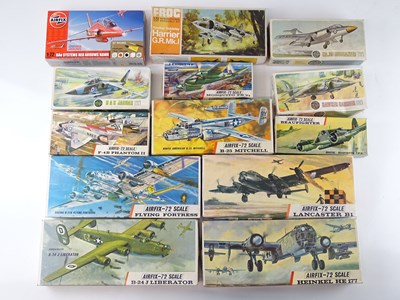 Lot 202 - A large group of 1:72 scale unbuilt plastic...