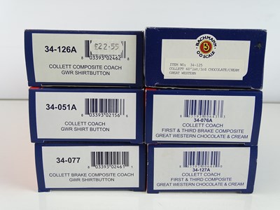 Lot 506 - A group of BACHMANN Collett passenger coaches...