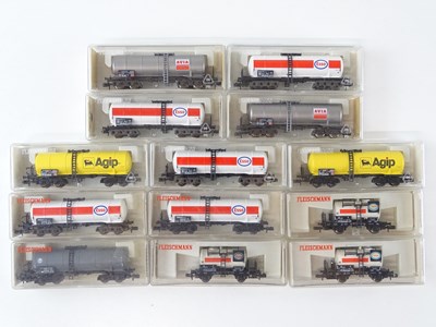 Lot 235 - A group of FLEISCHMANN N Gauge German Outline...