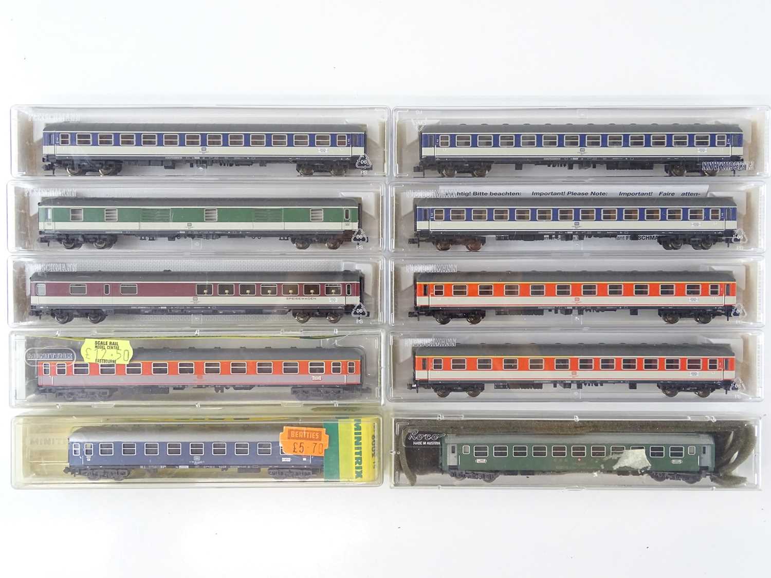 Lot 240 - A group of mainly German Outline N Gauge...