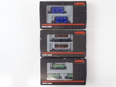 Lot 242 - A group of MARKLIN Z Gauge Dutch and German...