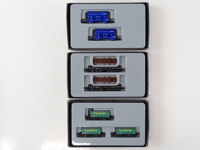 Lot 242 - A group of MARKLIN Z Gauge Dutch and German...