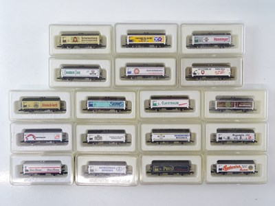 Lot 249 - A group of MARKLIN Z Gauge European Outline...