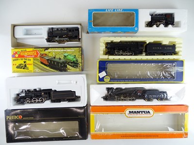 Lot 51 - A group of American Outline steam locomotives...