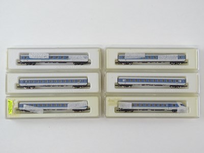 Lot 255 - A group of MARKLIN Z Gauge German Outline...