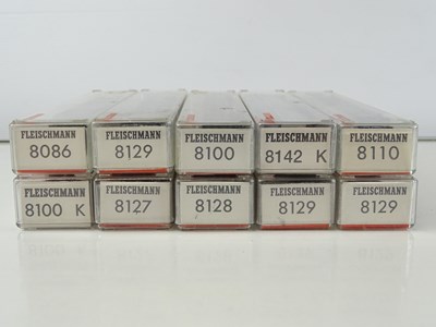 Lot 262 - A group of N Gauge German Outline passenger...