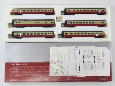 Lot 268 - A HOBBYTRAIN (by Kato) 1400 N gauge class RAe...