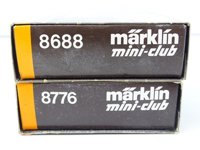 Lot 286 - A MARKLIN Z Gauge German Outline 8776 works...