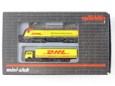 Lot 287 - A MARKLIN Z Gauge German Outline 88583 BR182...