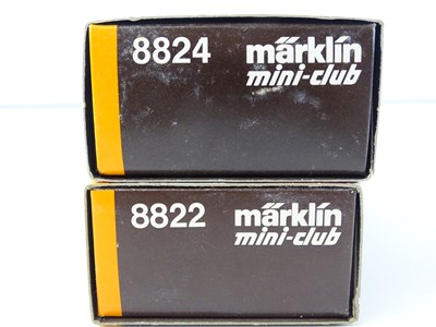 Lot 307 - A pair of MARKLIN Z Gauge German Outline...