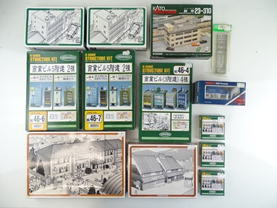 Lot 325 - A quantity of N Gauge Japanese Outline...