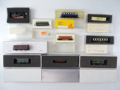 Lot 331 - An unusual collection of Nm Scale rolling...