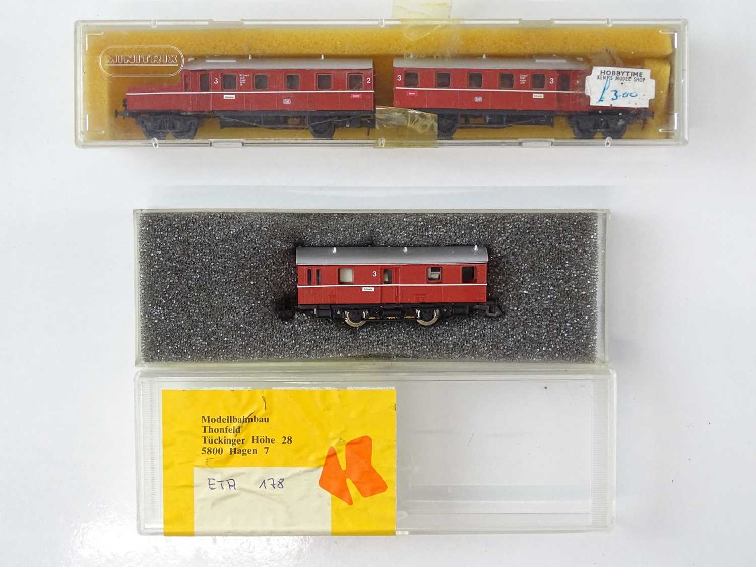 Lot 332 - An unusual kit/scratch built German outline N...
