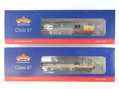 Lot 518 - A pair of BACHMANN Class 37 diesel locomotives...