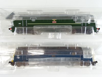 Lot 519 - A pair of BACHMANN Warship Class diesel...