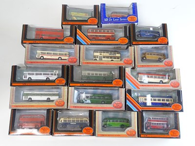 Lot 37 - A mixed group of 1:76 scale EFE buses in...