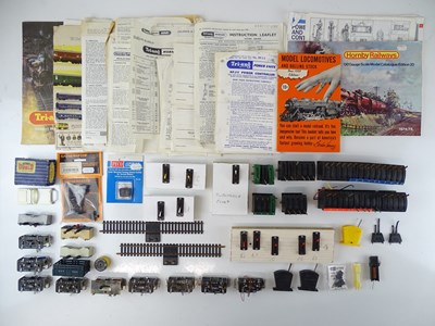 Lot 370 - A group of H&M point motors, switches and...