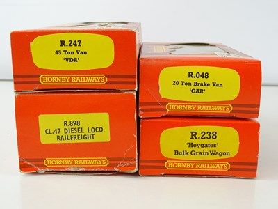 Lot 381 - A group of HORNBY Railfreight era rolling...