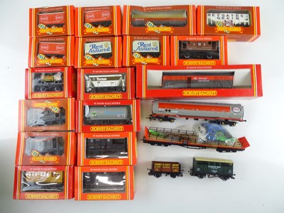 Lot 384 - A group of HORNBY wagons - mostly boxed - G/VG...