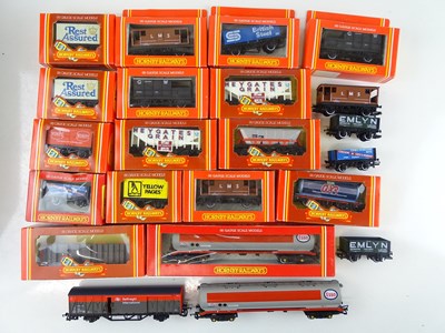 Lot 385 - A group of HORNBY wagons - mostly boxed - G/VG...