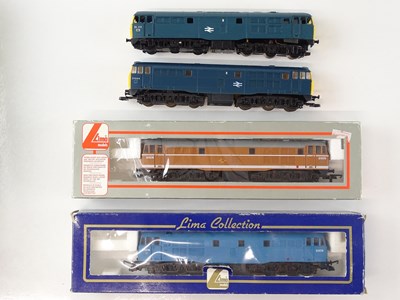 Lot 387 - A group of LIMA Class 31 diesel locomotives...