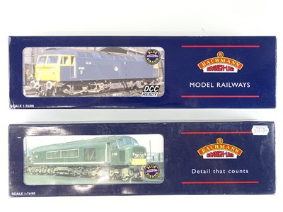 Lot 523 - A pair of BACHMANN diesel locos comprising a...