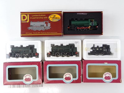 Lot 399 - A group of Saddle tank steam locomotives by...