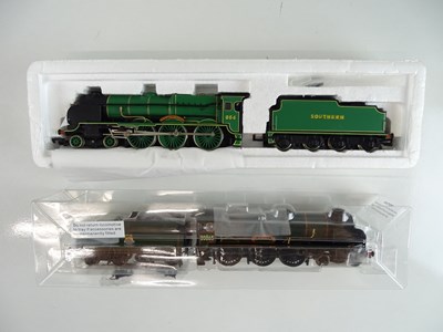 Lot 525 - A pair of BACHMANN Lord Nelson Class steam...