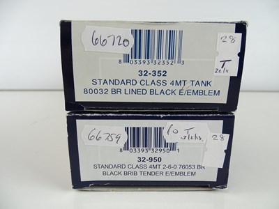 Lot 526 - A pair of BACHMANN standard Class 4MT steam...