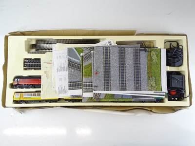 Lot 421 - A HORNBY "Twin Train" train set, appears...