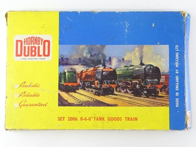 Lot 422 - A HORNBY DUBLO 2-rail 2006 0-6-0 tank goods...