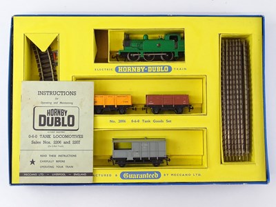 Lot 422 - A HORNBY DUBLO 2-rail 2006 0-6-0 tank goods...