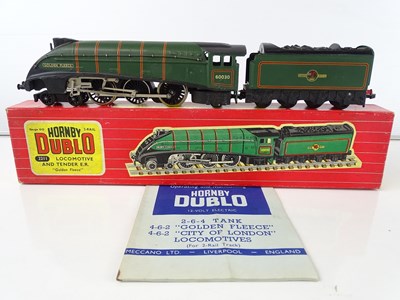 Lot 424 - A HORNBY DUBLO 2-rail 2211 Class A4 steam...