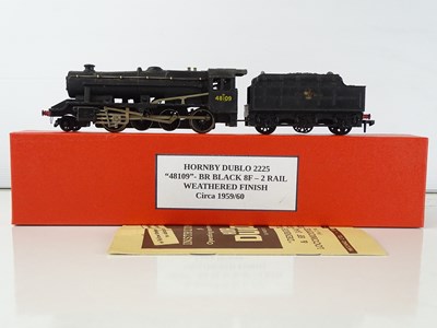 Lot 425 - A HORNBY DUBLO 2-rail 2225 Class 8F steam...